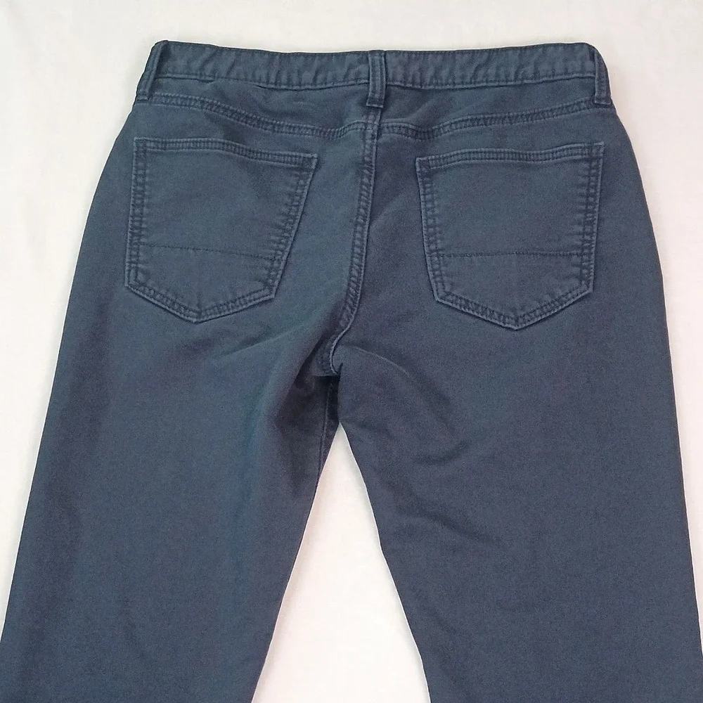 Banana Republic Travel Jean Mens 31x32 Athletic Fit Navy Blue Stretch Pants